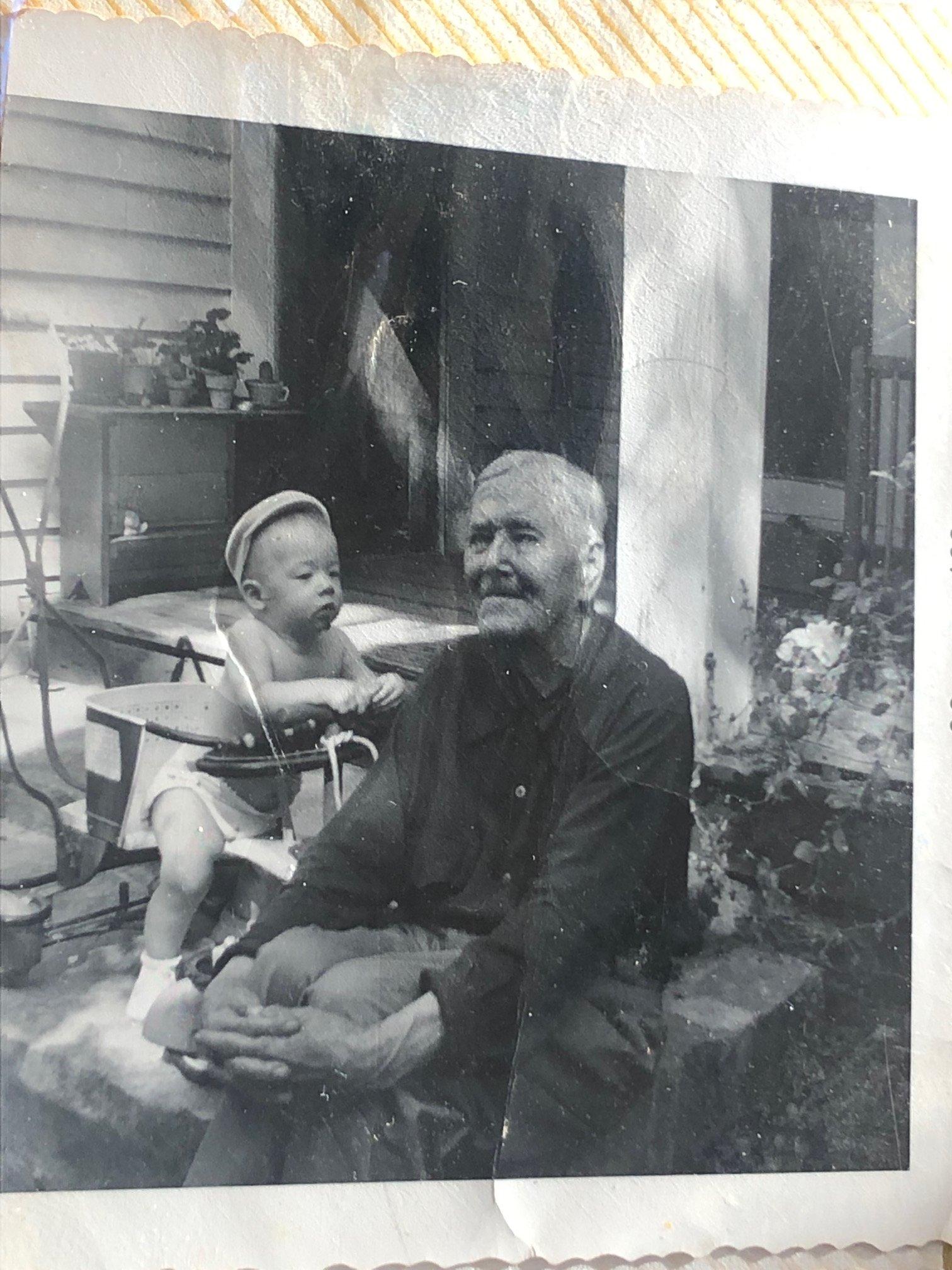 Mark & Uncle Ab  1956.jpg