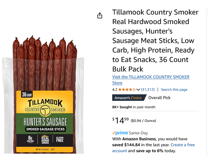 Screenshot 2025-05-09 at 08-07-34 Amazon.com Tillamook Country Smoker Real Hardwood Smoked Sau...png