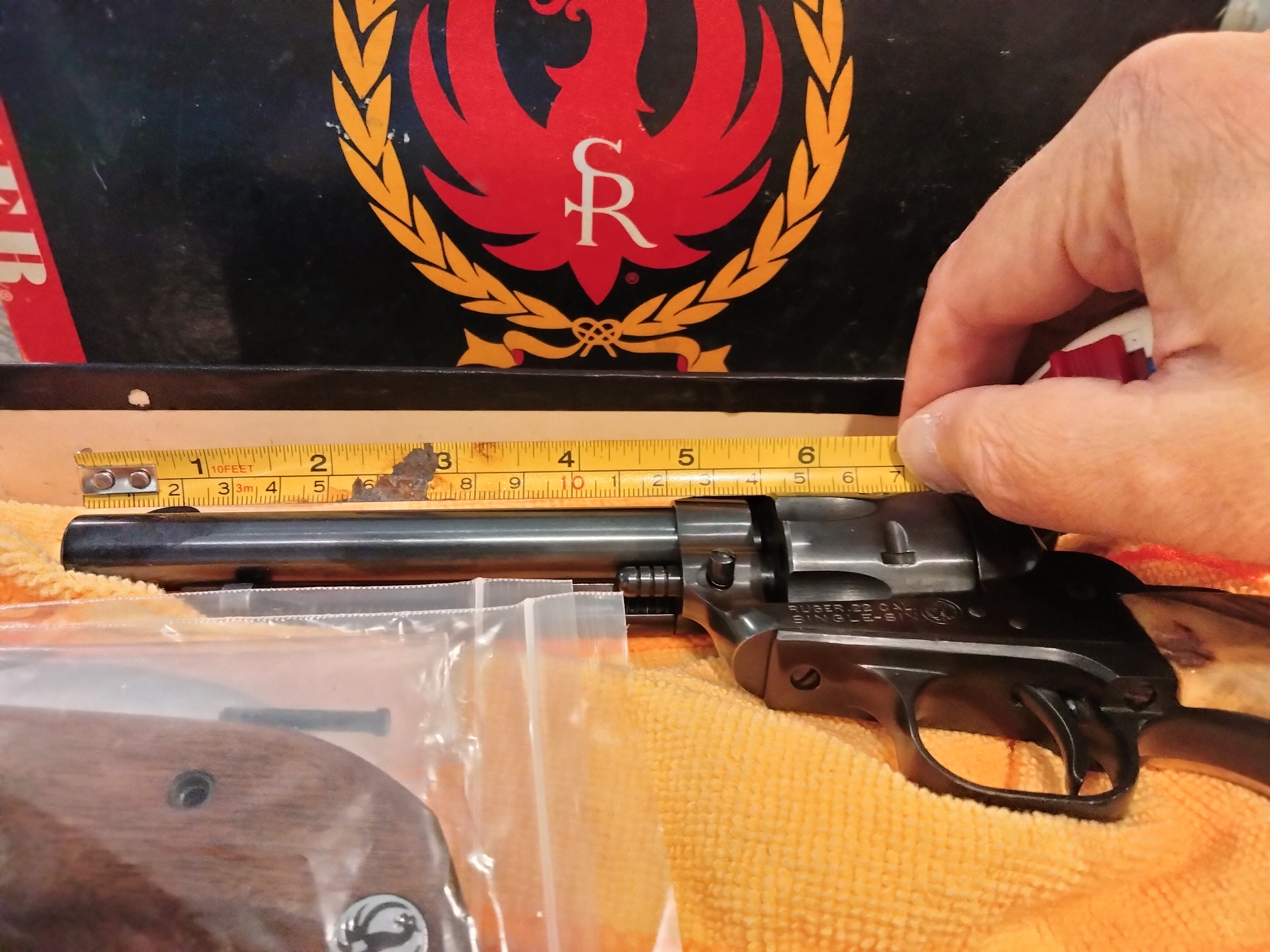 Factory new old model RSSM in 22 Magnum in the box | RugerForum.com ...