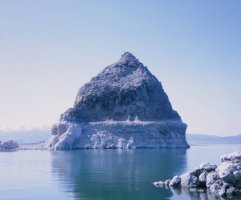 Pyramid @ Pyramid Lake Aug 1966.jpg