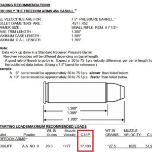 FA 454 Casull loads.JPG